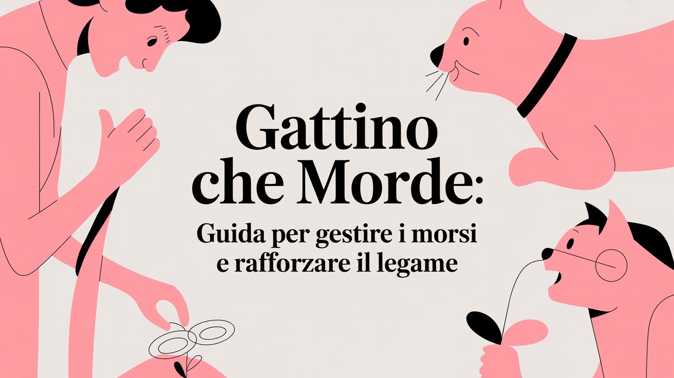 Gattino che morde: guida per capire e gestire i morsi con serenità
